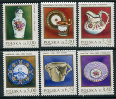 POLAND 1981 Porcelain I MNH / **.  Michel 2739-44 - Neufs