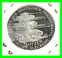 ALEMANIA MEDALLA PLATA ( MONEDA PLATA ) CONMEMORATIVA - GERALOBERST HEINZ GUDERIAN 1888-1954 - 26.00 Gr PLATA 40 MM - Collections