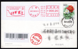 China Tokyo Olympics Postage Meter: Promote The Health Of The Whole People,Share The Glory Of The Olympic Games - Covers & Documents