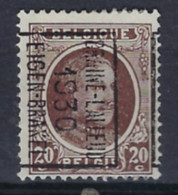 HOUYOUX Nr. 196 Voorafgestempeld Nr. 5492 Positie B  BRAINE L'ALLEUD 1930 EIGENBRAKEL ; Staat Zie Scan ! - Roller Precancels 1930-..