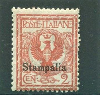 EGEO STAMPALIA 1912 2 C. ** MNH - Egée (Stampalia)