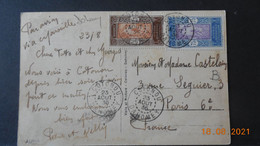 Carte Postale De Cotonou De 1936 à Destination De Paris - Storia Postale
