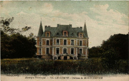 CPA AK L'Auvergne Pittoresque VIC-le-COMTE Chateau De MONTCERVIER (409308) - Vic Le Comte