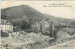 LOZERE / Le Pont De Montvert, Les Deux Ponts - Le Pont De Montvert