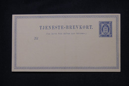 DANEMARK - Entier Postal Type Blason, Non Circulé - L 105031 - Postwaardestukken