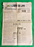 Viana Do Castelo - Jornal A Aurora Do Lima Nº 52, 7 De Julho De 1972 - Imprensa (jornal C/ 4 Folhas, Incompleto?) - Informations Générales