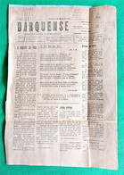 Viana Do Castelo - Darque - Jornal Darquense Nº 15 De 11 De Março De 1923 - Imprensa - Portugal (colado E Danificado) - Informations Générales