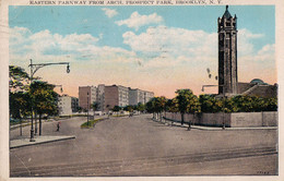 Eastern Parkway From Arch, Prospect Park, Brooklyn, N.Y. (New York, 1929). - Brooklyn