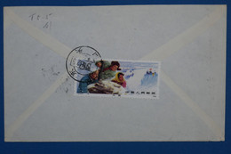 #4  CHINA  BELLE LETTRE 1974 VOYAGEE +  + AFFRANCH. INTERESSANT - Lettres & Documents