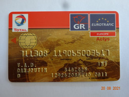 CARTE A PUCE  CHIP CARD CARTE MULTI SERVICES TOTAL - Car Wash