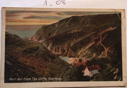 Cpa,  écrite En 1923,Petit Bot From The Cliffs, Guernsey, (Channel Islands, ANGLETERRE, UK) - Guernsey