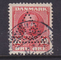 Denmark Perfin Perforé Lochung (L46) 'LL In Triangle' Lund & Lawerentz A/S København Mi. 54 Frederik VIII. Stamp - Errors, Freaks & Oddities (EFO)