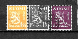 LOTE 2211  ///  FINLANDIA  -  YVERT Nº: 222/224      ¡¡¡ OFERTA - LIQUIDATION - JE LIQUIDE !!! - Used Stamps