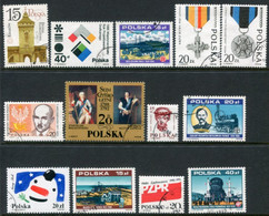 POLAND 1988 Twelve Complete Issues Used. - Used Stamps