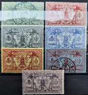 NOUVELLES HÉBRIDES 1911/12 - MLH/canceled - YT 27-30, 32, 35, 36 - Usati