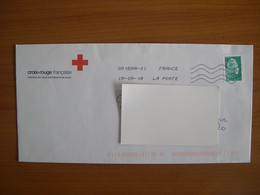 Enveloppe  Illustration CROIX ROUGE - Red Cross