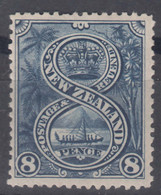 New Zealand 1898 Pictorials Mi#74 Mint Hinged - Nuovi