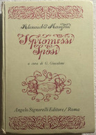 I Promessi Sposi Di Alessandro Manzoni Di G. Giacalone,  1985,  Angelo Signorell - Ragazzi