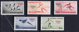 Ruanda-Urundi  Sport 1960 Olympic Games - Other & Unclassified