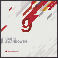 Poland 2018 Robert Lewandowski Footballer FC Fußball - Club Bayern München Football Sport / Booklet With Stamp MNH** FV - Postzegelboekjes