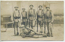 Carte Photo 88 EPINAL 6 Soldats En Tenue 149è Régiment Artillerie 1er Bataillon 1ère ? - Regimientos