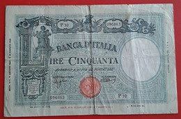 Cinquanta Lire -14/08/1943 - 50 Lire