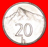 * MOUNTAIN (1993-2003): SLOVAKIA ★ 20 HELLERS 1998! MINT LUSTRE! DISCOVERY COIN! LOW START ★ NO RESERVE! - Slovakia