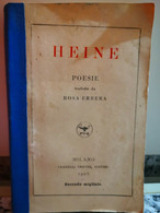 Heine Di Rosa Errera,  1925,  Fratelli Treves-F - Lyrik