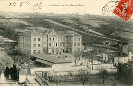 SAINT JUST SUR LOIRE LE PENSIONNAT 1907 - Saint Just Saint Rambert