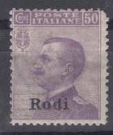 Italy Colonies Egeo Aegean Islands Rhodes (Rodi) 1912 Sassone#7 Mi#9 X Mint Hinged - Egée (Rodi)