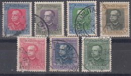 Italy Colonies Eritrea 1931 Sassone#196,197,198,199,200,201,202 Used - Eritrea