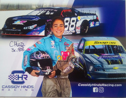 Cassidy Hinds ( American Race Car Driver) - Autographes