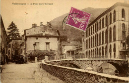 Valleraugue * Le Pont Sur L'hérault * Route * Café Du Jardin - Valleraugue