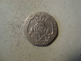 MONNAIE GRANDE BRETAGNE 20 PENCE 1983 - 20 Pence