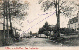 Libin-Haut  Rue Remifontaine Petite Animation Voyagé En 1908 - Libin