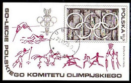 POLAND 1979 Polish Olympic Committee Block Used.  Michel Block 74 - Gebruikt