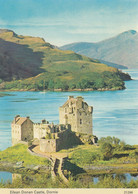 Postcard Eilean Donan Castle Dornie Ross - Shire  [ Clan MacRea Interest ] My Ref B25069MD - Ross & Cromarty