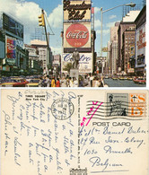 NEW YORK TIME SQUARE US AIR MAIL 1971 - Time Square