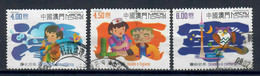 MACAU 2002 - PROTEZIONE DELL'AMBIENTE - 3 VALORI USATI - Used Stamps