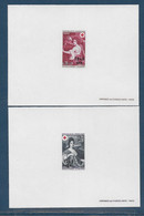 Réunion N°381/382 - Croix Rouge - Epreuve De Luxe - TB - Unused Stamps