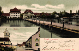 Uttwill Am Bodensee, Kirche Und Teilansicht, 1905 - Uttwil