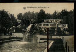 CP ( Bruxelles : Au Mont Des Arts) Obl. Facteur  + Bruxelles 1927 - Rural Post