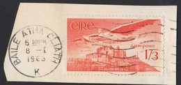 Eire Ireland Irlande Irlanda 1963 Baile Atha Cliath K Angelo Ange Angel Castello Caiseal Château Rock Cashel FRB00119 - Lettres & Documents