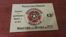 Morocco Maroc 1933 Yvert#140 In Carnet, Excellent State - Ongebruikt