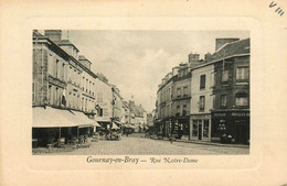 Gournay En Bray * Rue Notre Dame * Café De L'hôtel De Ville * Quincaillerie Articles * Commerces Magasins - Gournay-en-Bray