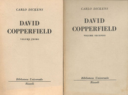 LB176 - CHARLES DICKENS : DAVID COPPERFIELD (due Volumi) - Taschenbücher
