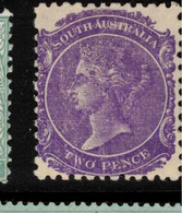 SOUTH AUSTRALIA 1876 2d Bright Violet QV SG 180 HM #ASK7 - Mint Stamps