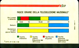 G 14 C&C 1113 SCHEDA TELEFONICA NUOVA BOLLATA FASCE ORARIE 10 PIK 06.90 - Public Themes