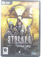 PERSONAL COMPUTER PC GAME : S.T.A.L.K.E.R. STALKER CLEAR SKY - RARE - THQ - PC-games