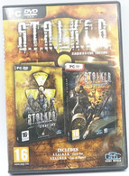 PERSONAL COMPUTER PC GAME : S.T.A.L.K.E.R. STALKER CLEAR SKY & CALL OF PRIVYAT RADIOACTIVE EDITION - RARE - THQ - Juegos PC
